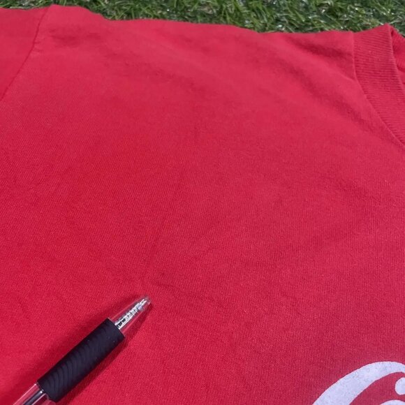 Vintage Coca Cola Logo T-shirt - Picture 7 of 9